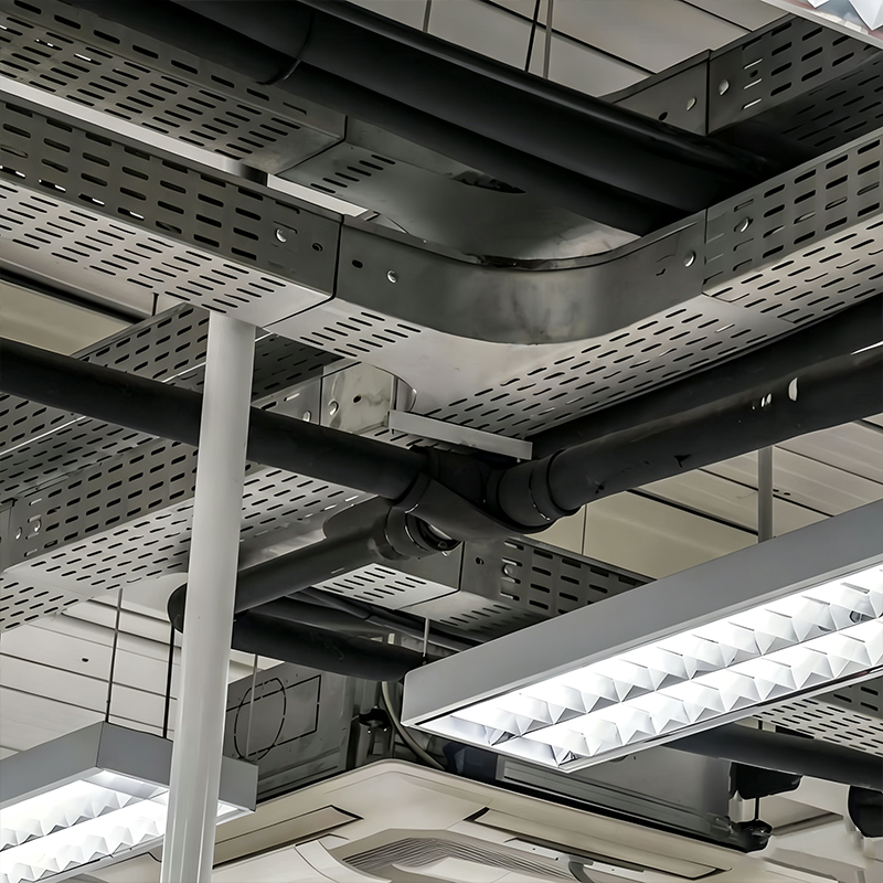 Zinc-Aluminum-Magnesium Perforated Cable Tray