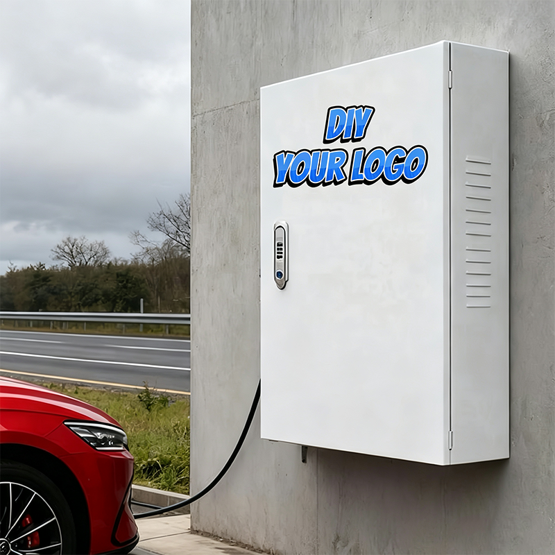 Galvanized Steel EV Charger Protection Enclosure